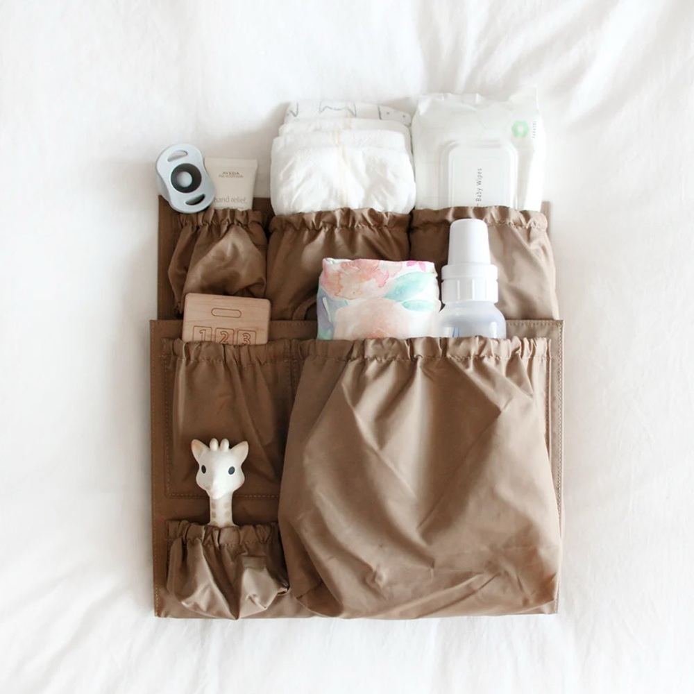 ToteSavvy Diaper Bag Organizer - fits Louis Vuitton Neverfull or Palermo Bag.